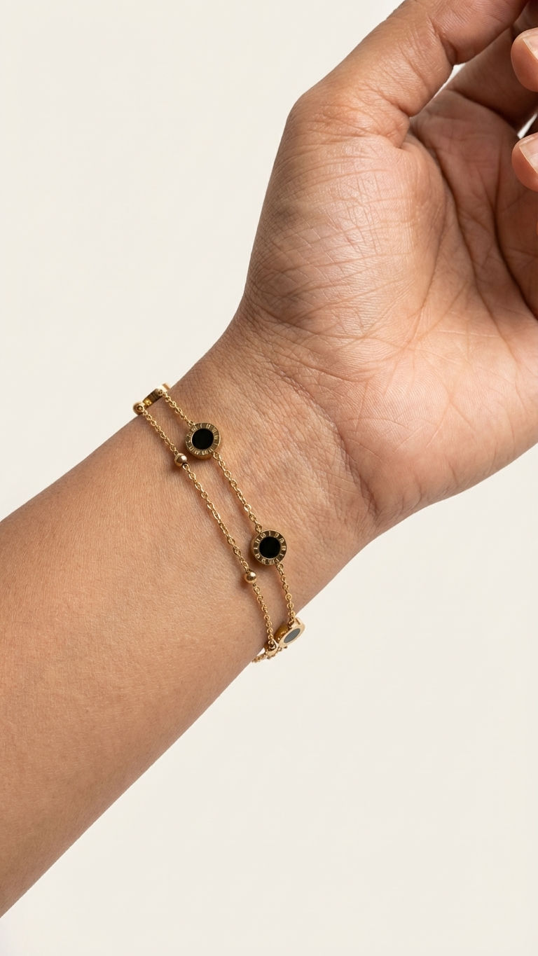 Eclipse Circle Bracelet