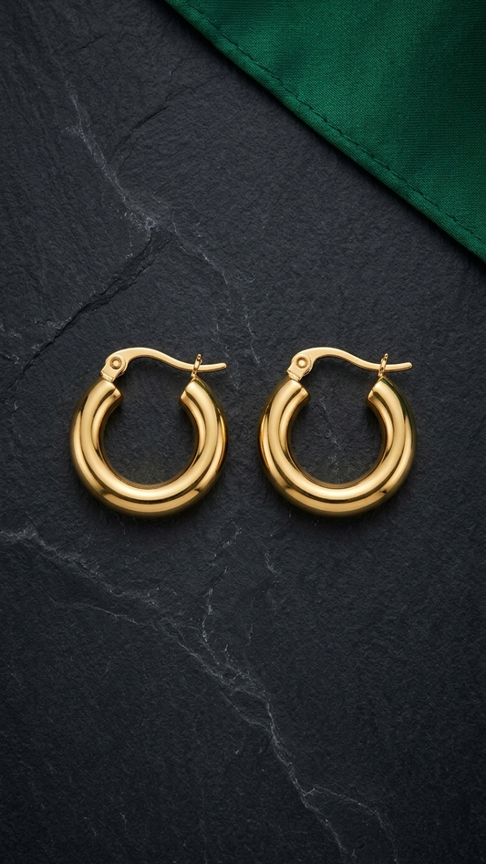 Imperial Hoop Earrings