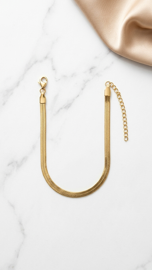 Golden Flow Bracelet