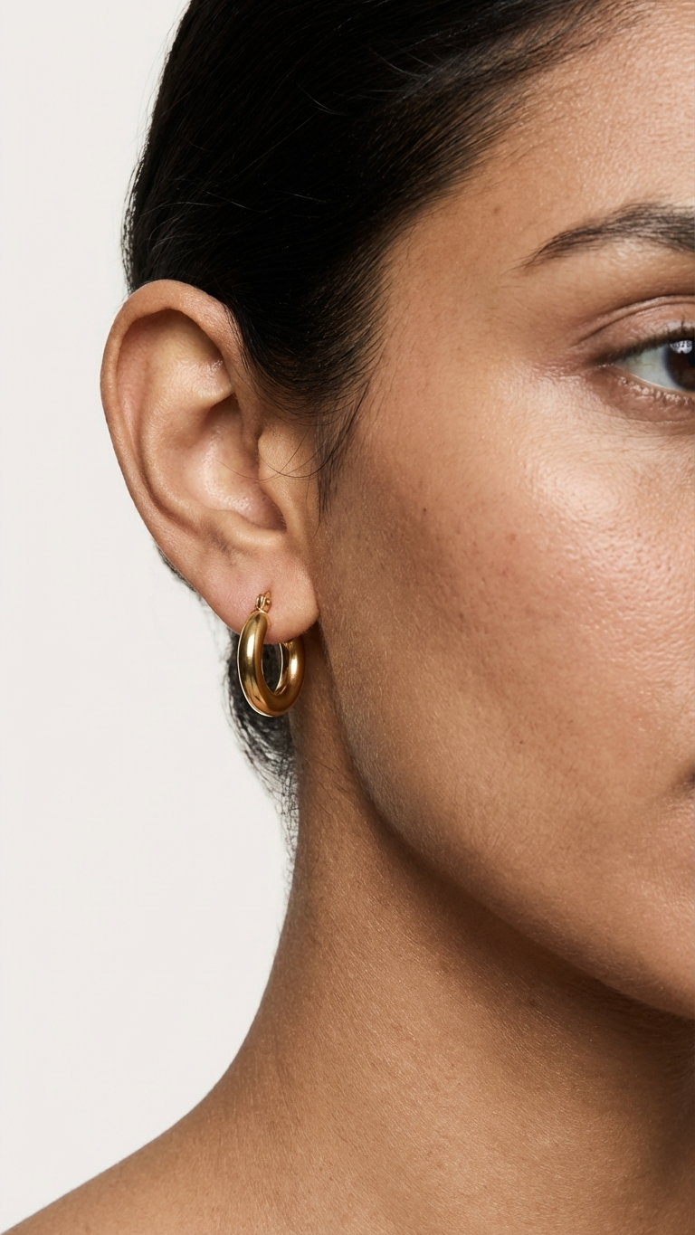 Imperial Hoop Earrings