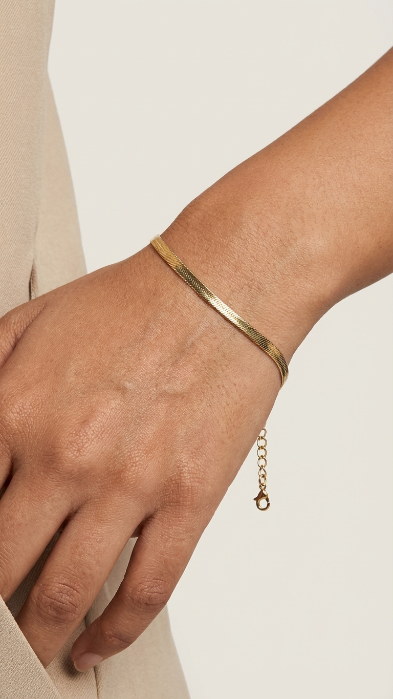 Golden Flow Bracelet