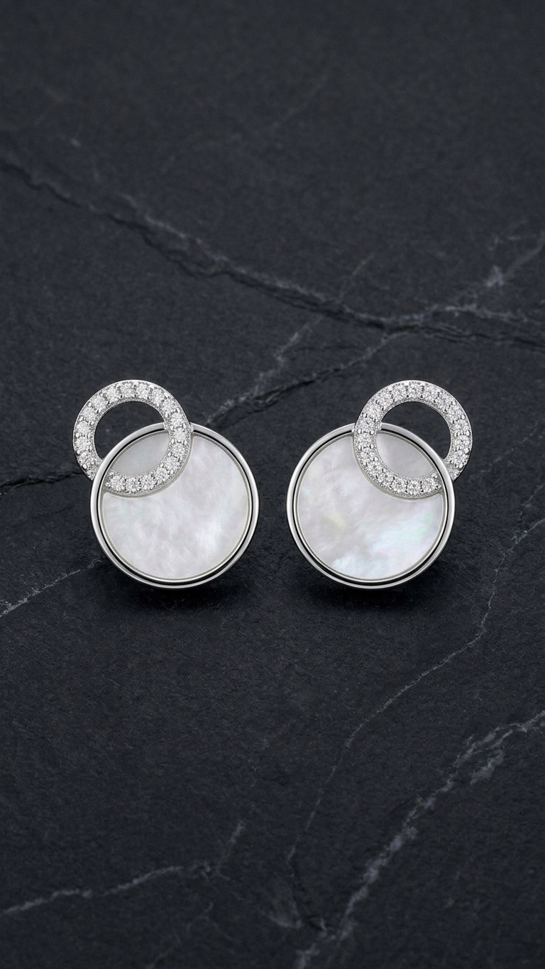 Luna Halo Earrings