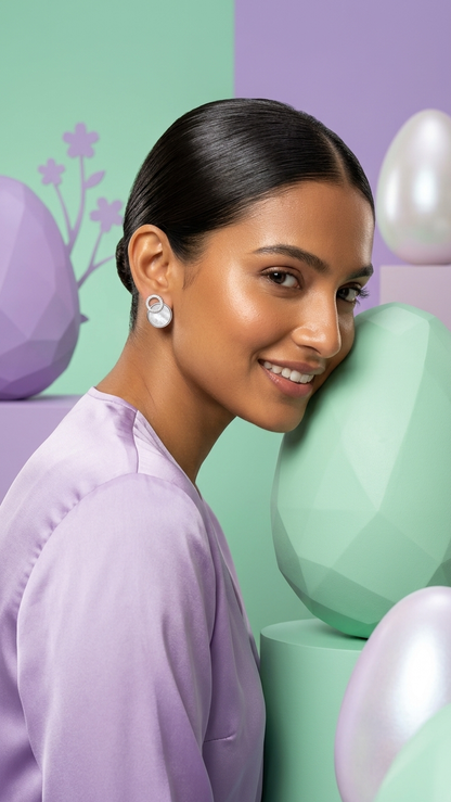 Luna Halo Earrings