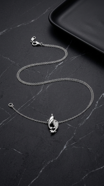 Silver Embrace Pendant