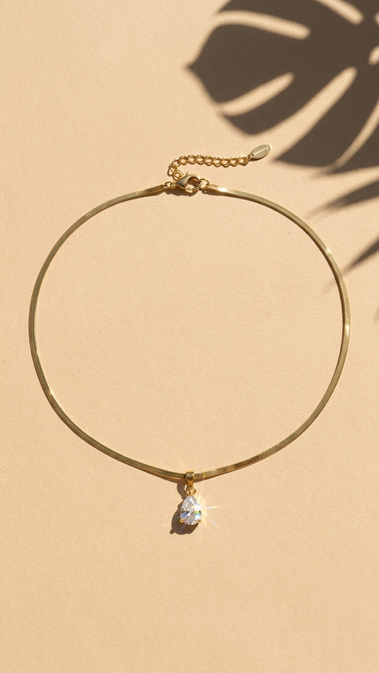Aurora Teardrop Pendant