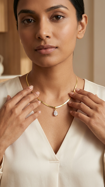 Aurora Teardrop Pendant
