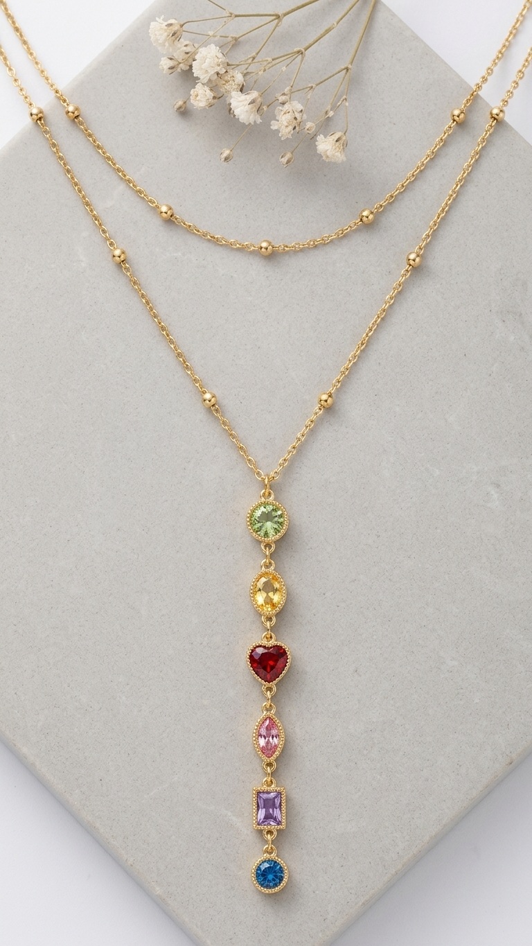 Rainbow Royale Pendant