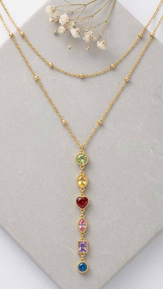Rainbow Royale Pendant