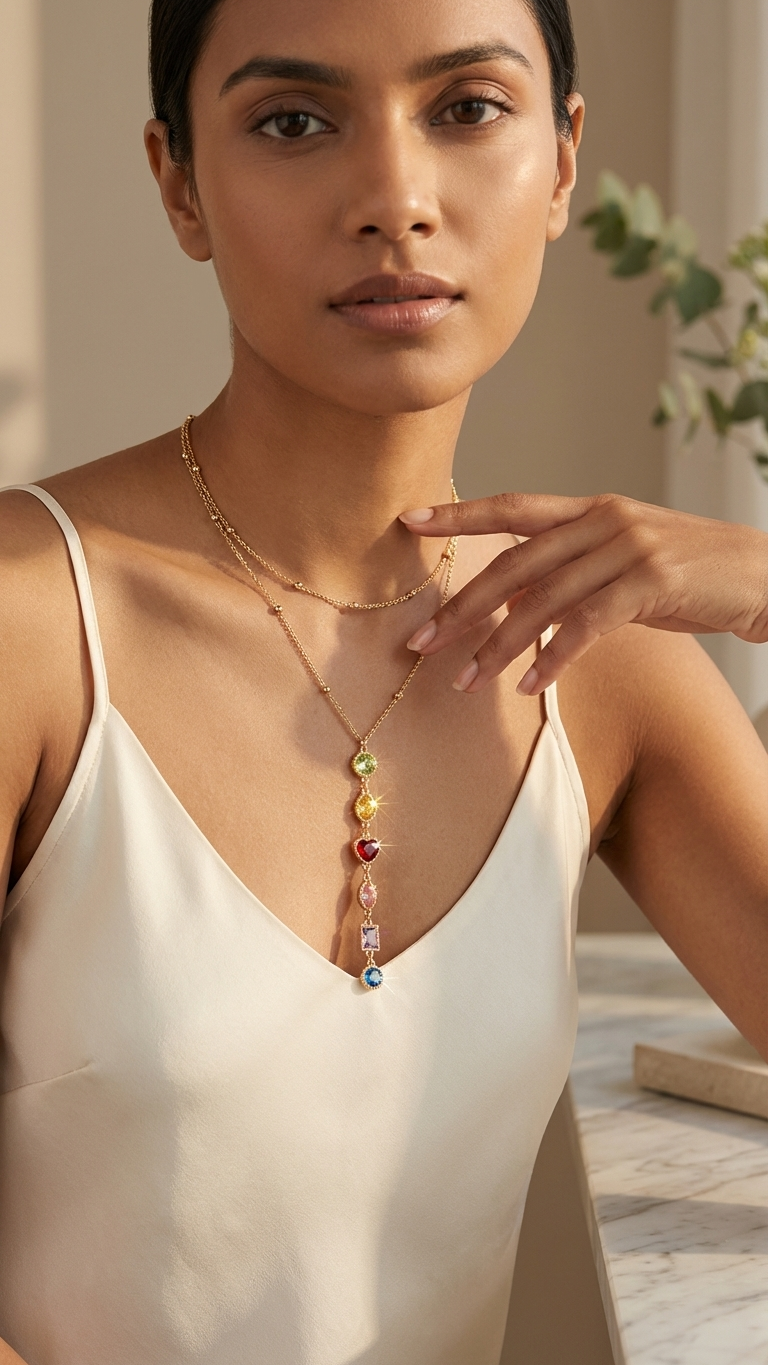 Rainbow Royale Pendant