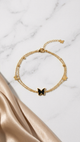 Midnight Butterfly Bracelet