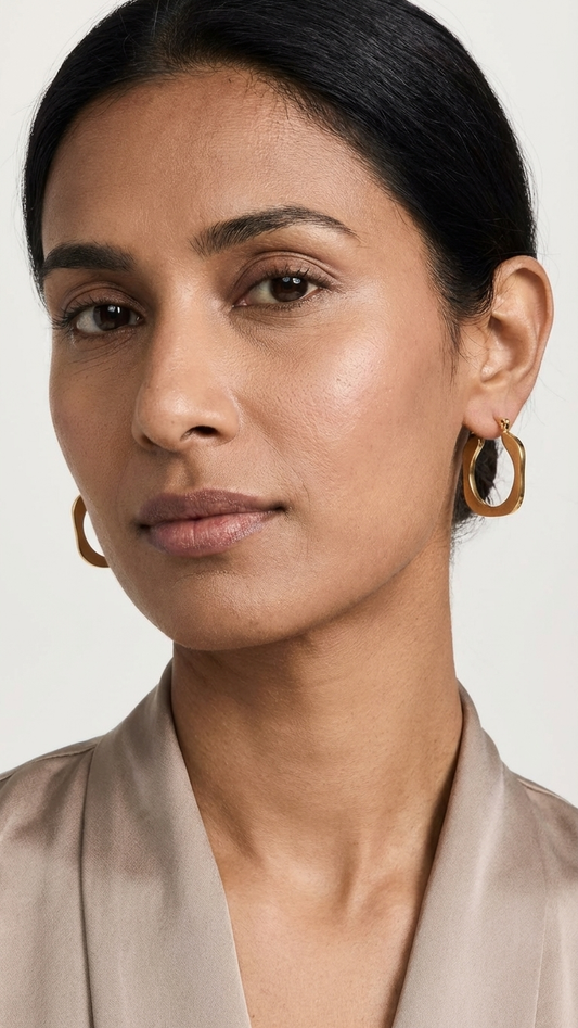 Sculpted Hoop Earrings
