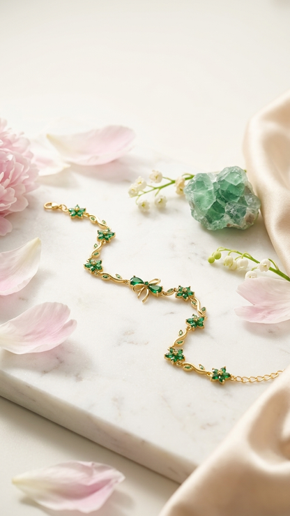 Green Tulip Grace Bracelet