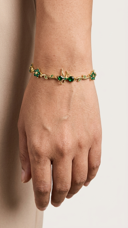 Green Tulip Grace Bracelet