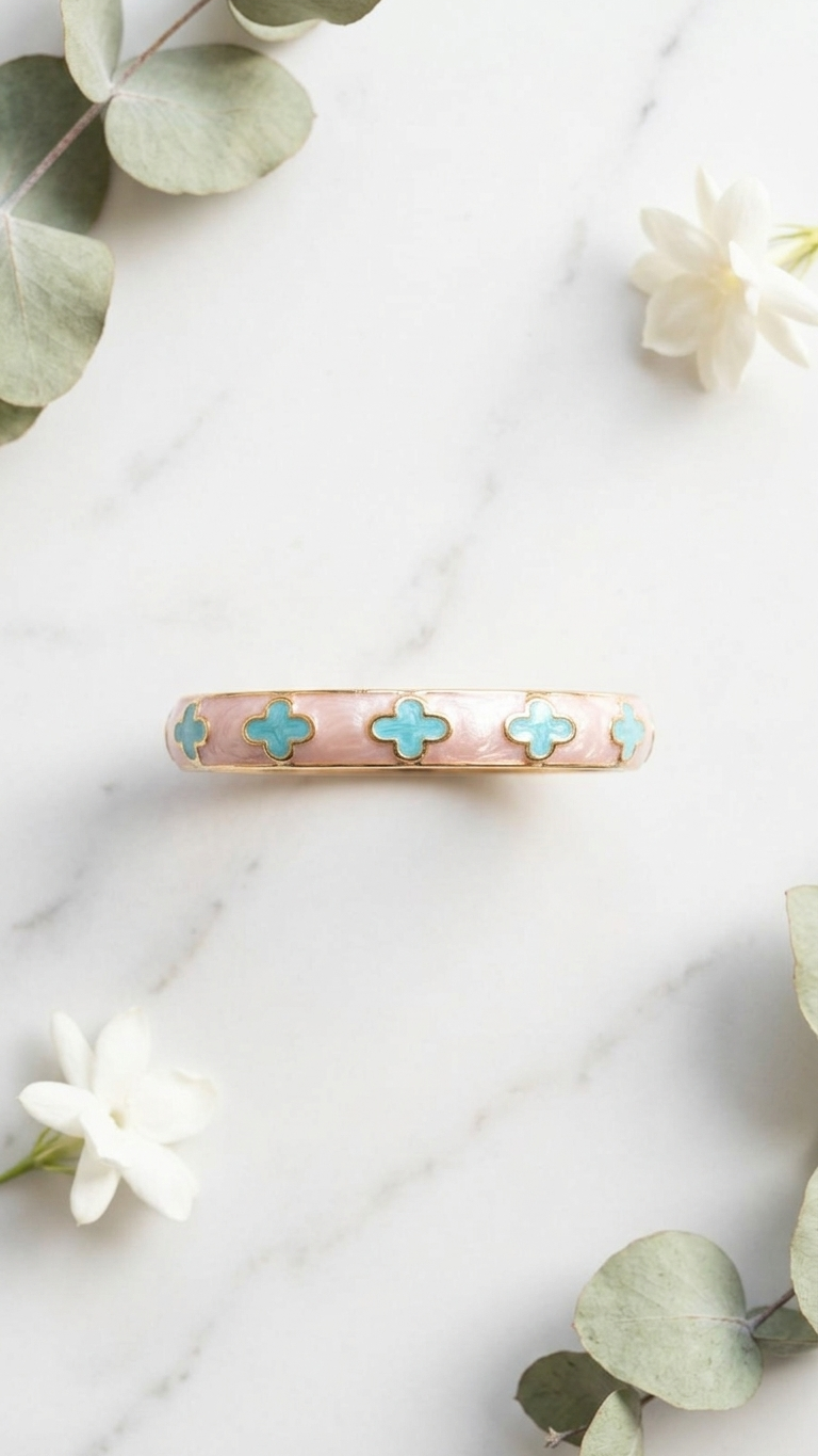 Pastel Petals Bangle