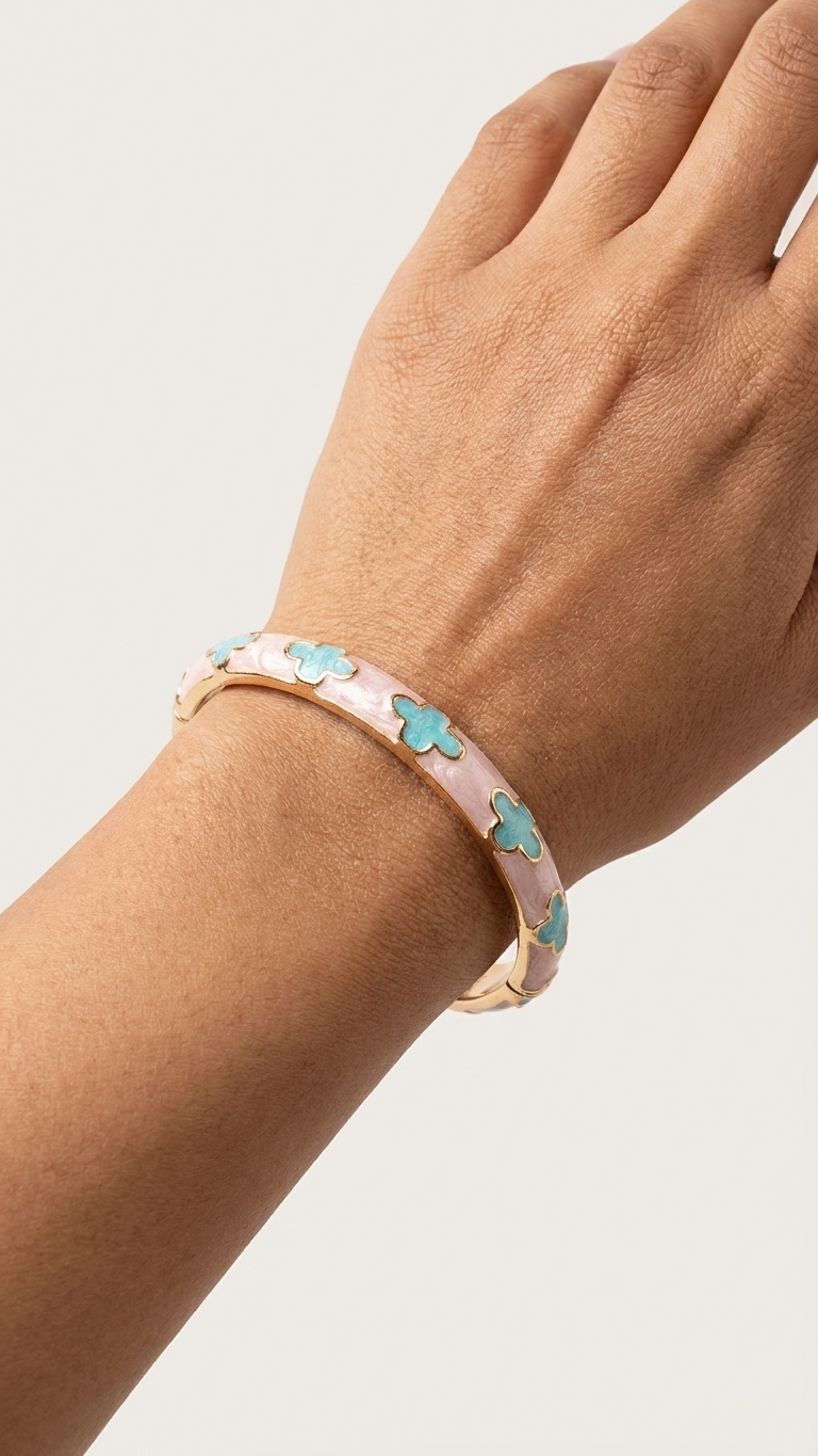 Pastel Petals Bangle