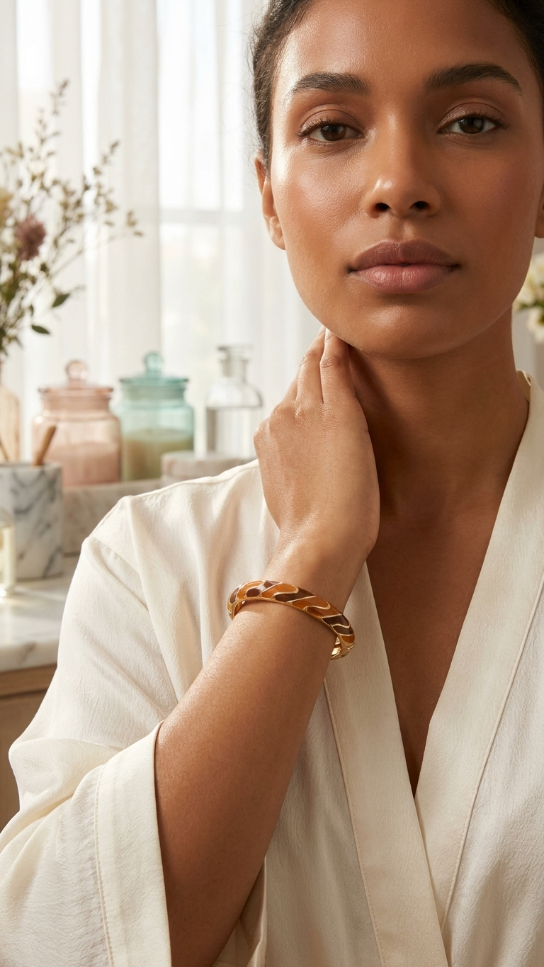 Espresso Elegance Bangle