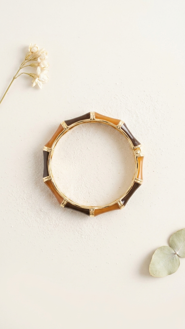 Cocoa Cane Bangle