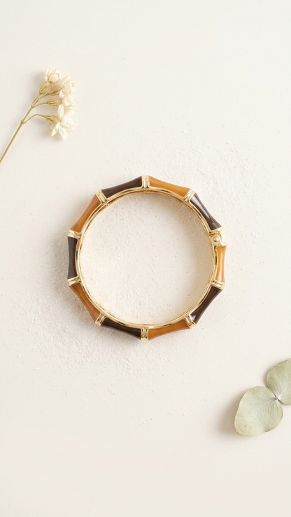 Cocoa Cane Bangle