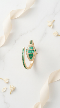 Emerald Serpentina Watch