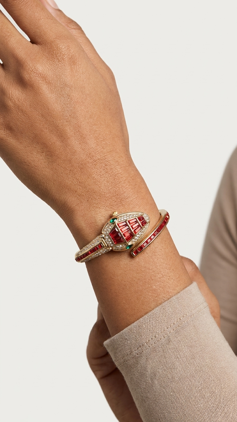 Ruby Serpentina Watch