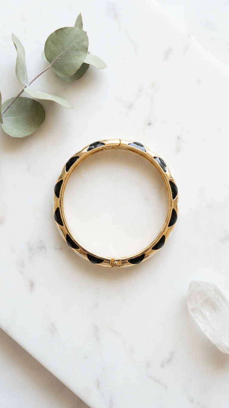 Eclipse Petal Bangle