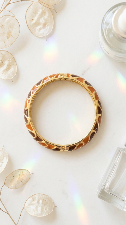 Espresso Elegance Bangle