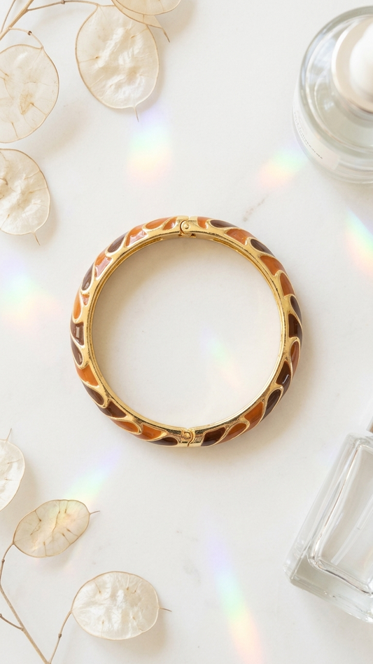 Espresso Elegance Bangle