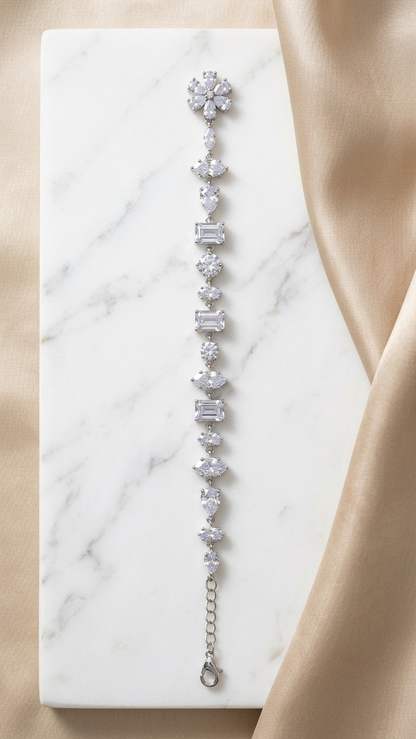 Diamond Symphony Tennis Bracelet