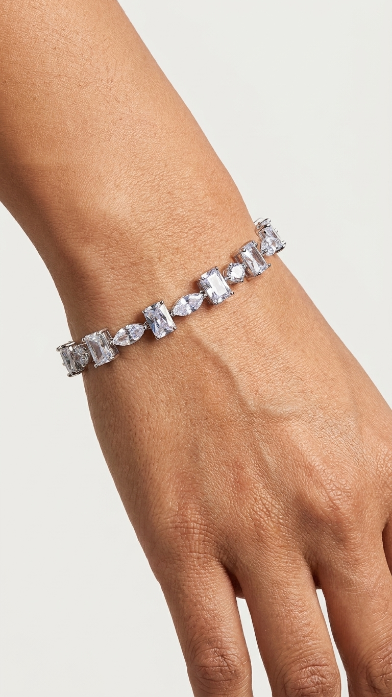 Diamond Symphony Tennis Bracelet
