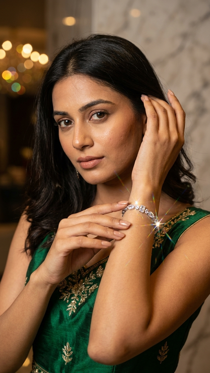 Diamond Symphony Tennis Bracelet