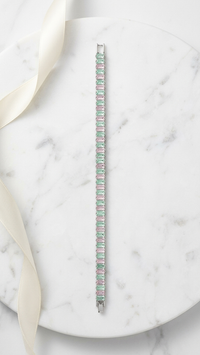 Pastel Symphony Tennis Bracelet