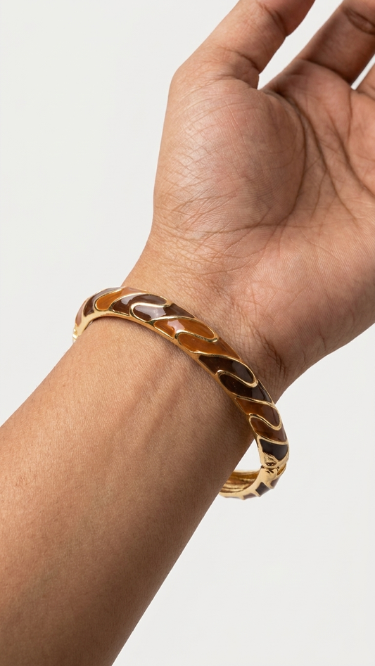 Espresso Elegance Bangle
